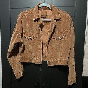 American Eagle Outfitters Tan Corduroy Jacket